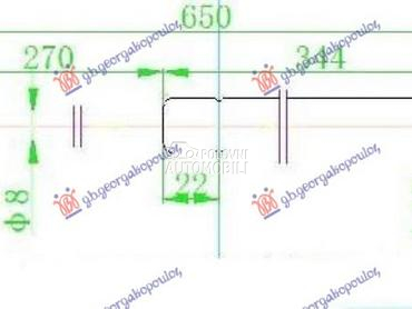 AMORTIZER HAUBE 250 njutna za Opel Vectra C od 2002. do 2005. god.