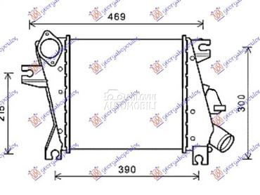 HLADNJAK INTERKULERA 2.2... za Nissan X-Trail od 2001. do 2014. god.