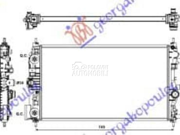 HLADNJAK MOTORA 2.0 CDTi za Chevrolet Cruze za 2013. god.