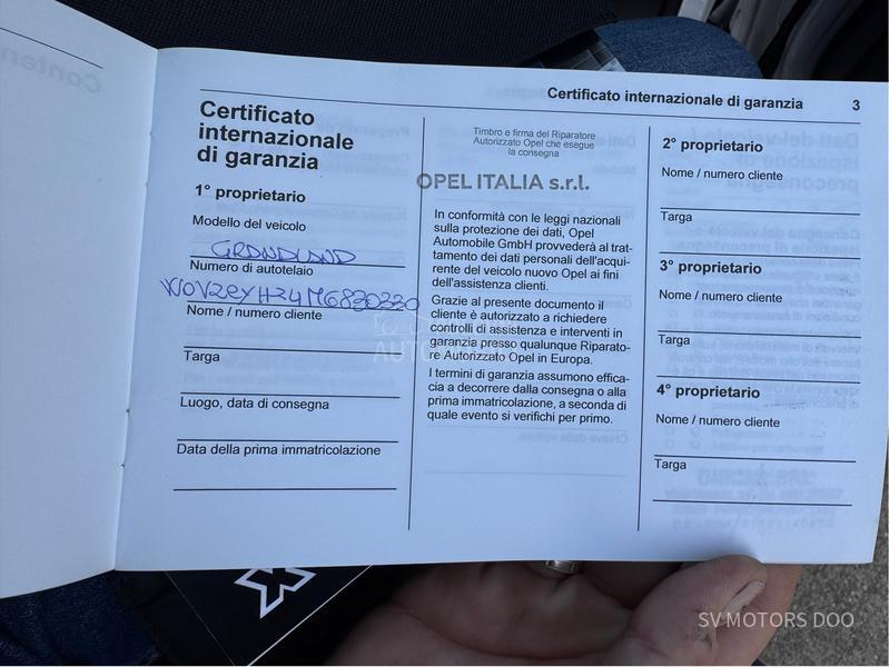 Opel Grandland X 1.5cdti VELIK/SERV