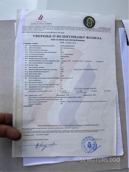 Opel Grandland X 1.5cdti VELIK/SERV