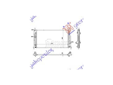 HLADNJAK MOTORA 2.2 CiTD... za Mazda 3 od 2008. do 2013. god.