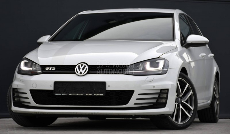 Volkswagen Golf 7 GTD 2.0TDI/FUL/T0P
