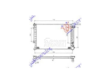 HLADNJAK MOTORA za Audi A6 od 1997. do 2004. god.