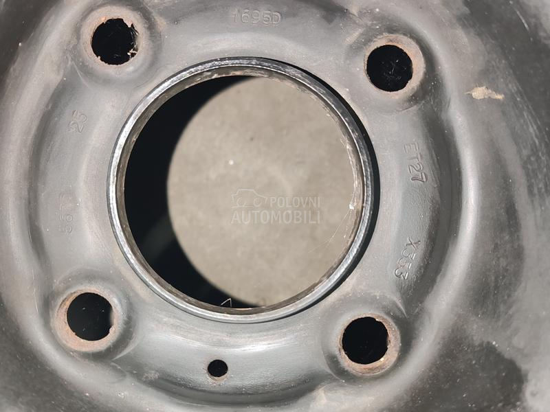 Čelične felne Citroen, Peugeot 15" 4 x 108