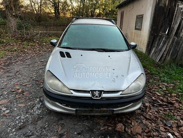Polovni originalni delovi za Peugeot 206 od 1999. do 2007. god.