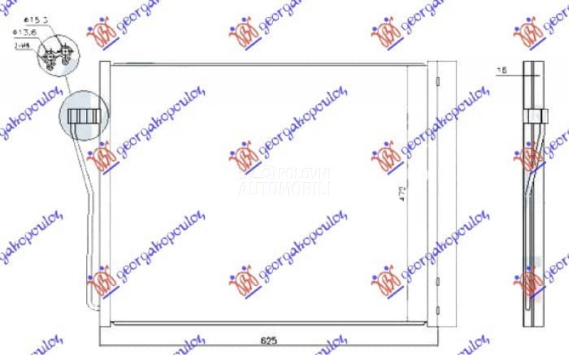 HLADNJAK KLIME BENZIN...