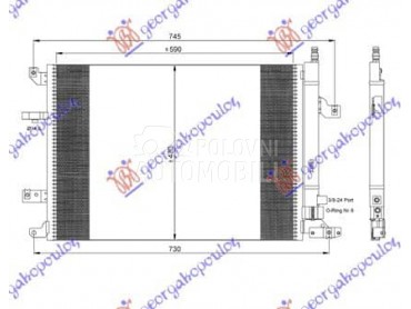 HLADNJAK KLIME... za Volvo XC70 od 2000. do 2007. god.