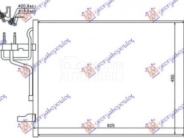 HLADNJAK KLIME BENZIN/DIZEL za Ford Kuga od 2008. do 2013. god.