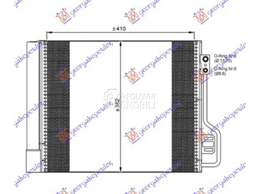 HLADNJAK KLIME... za Smart ForTwo od 2007. do 2012. god.