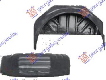 ZADNJE POTKRILO PLASTICNO Levo za Ford Transit Connect od 2013. do 2018. god.