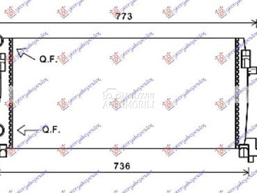 HLADNJAK MOTORA 1.2 TFSi... za Volkswagen Golf 7 od 2016. do 2019. god.