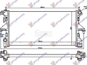HLADNJAK MOTORA 2.3 JTD... za Opel Ostalo za 2021. god.