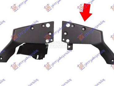 SPOJLER ZADNJEG BRANIKA Levo za Toyota Prius od 2009. do 2012. god.