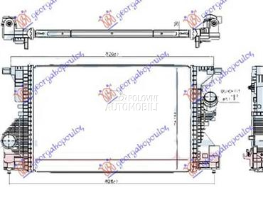 HLADNJAK INTERKULERA 1.3... za Mercedes Benz GLA Klasa za 2020. god.