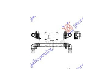 HLADNJAK INTERKULERA... za Mercedes Benz E Klasa od 2009. do 2013. god.