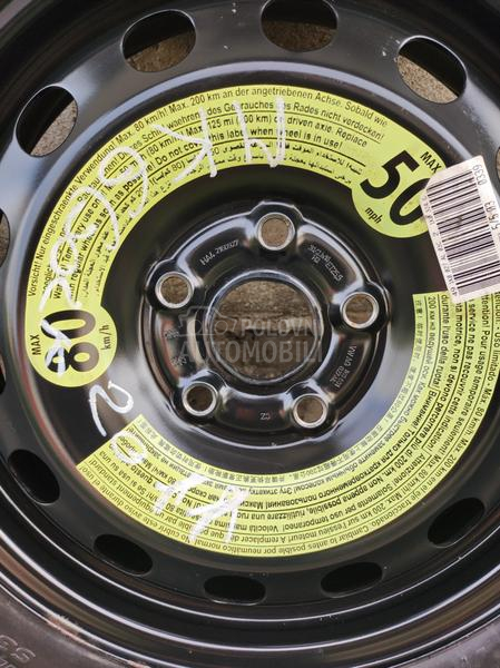 Rezervni tocak copa 16 5x112