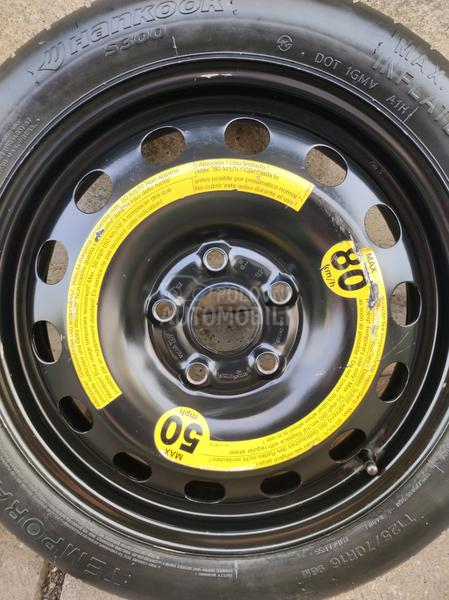 Rezervni tocak copa 16 5x112