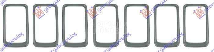 LAJSNA PVC MASKE HROM