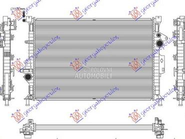 HLADNJAK MOTORA 1.6... za Ford Transit Connect od 2013. do 2019. god.