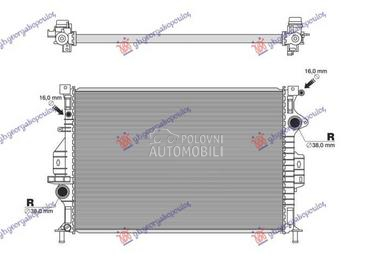 HLADNJAK MOTORA... za Citroen DS7 za 2017. god.