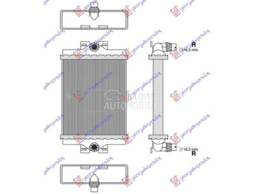 HLADNJAK MOTORA DODATNI... za BMW Serija 3 od 2012. do 2014. god.
