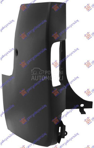 KRAJ ZADNJEG BRANIKA Levo