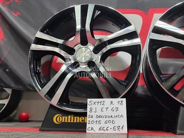 Aluminijumske felne  18" 5 x 112