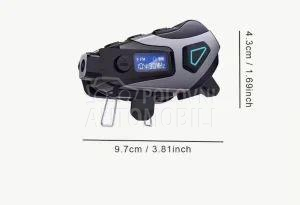 Video kamera i interkom kacige