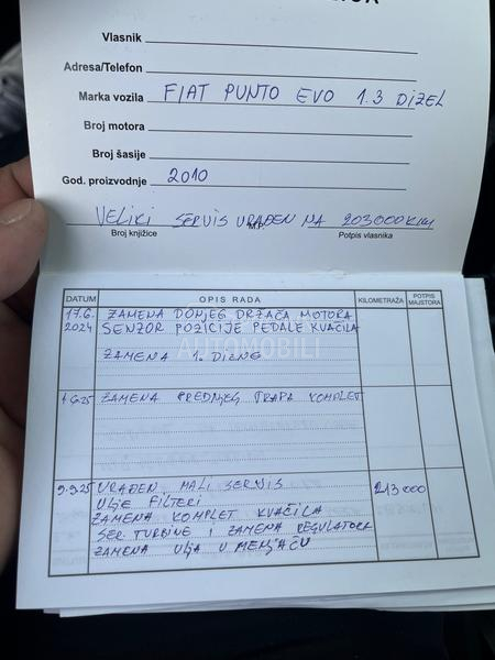 Fiat EVO 1,3 multicet