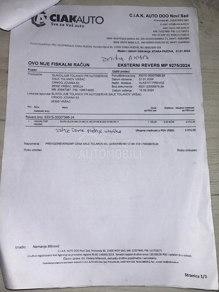 Mercedes Benz A 170 w169a