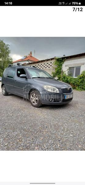 Škoda Roomster 1.4 gas