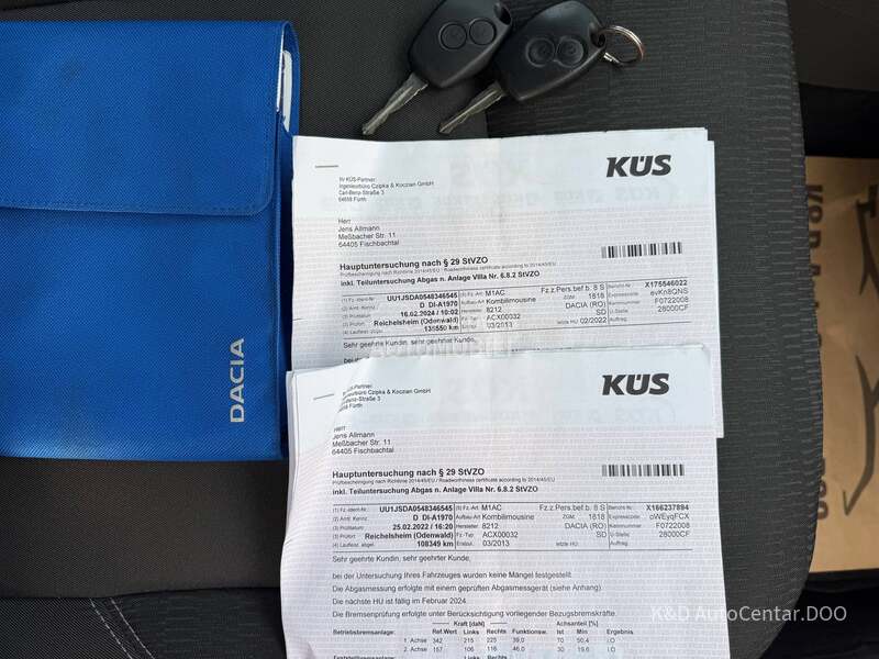 Dacia Lodgy 1.2 V.s.e.r.v.i.s.