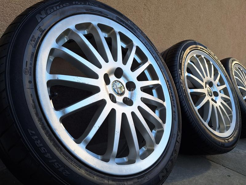 Aluminijumske felne ALL SEASON GUME 17" 5 x 98