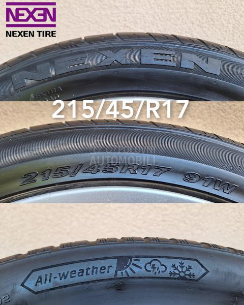 Aluminijumske felne ALL SEASON GUME 17" 5 x 98