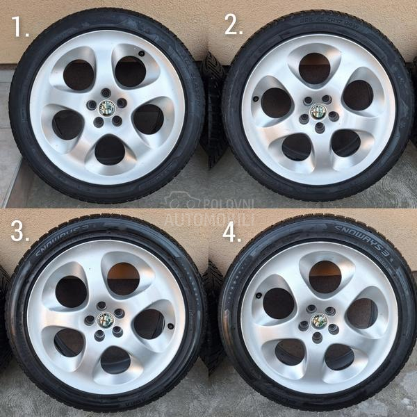 Aluminijumske felne SELESPED ZIMSKE GUME 17" 5 x 98