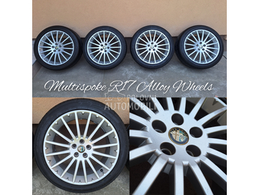 Aluminijumske felne MULTISPOKE ET 35 17" 5 x 98