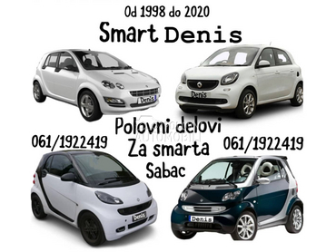 delovi za Smart ForFour, ForTwo od 1998. do 2020. god.
