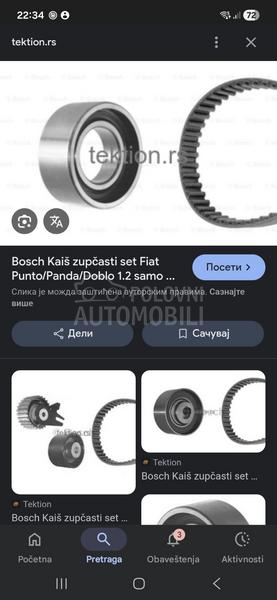 Zupcasti kais i spaner. 1.2 b