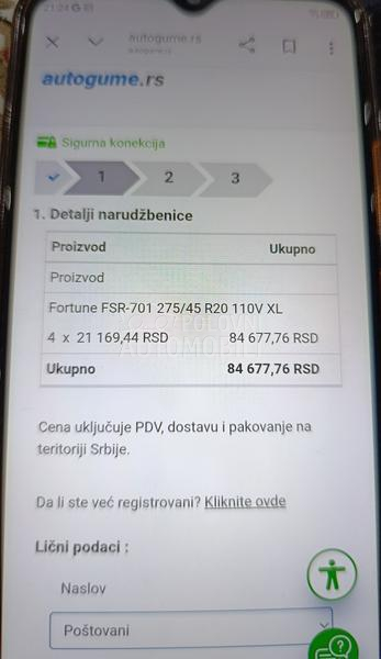 Aluminijumske felne  20" 5 x 120