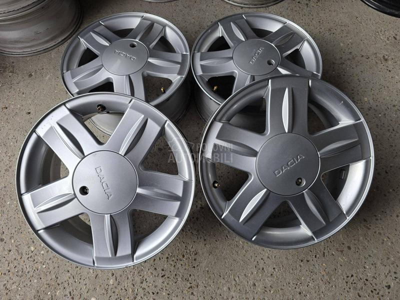 Aluminijumske felne dacia , reno 15" 4 x 100
