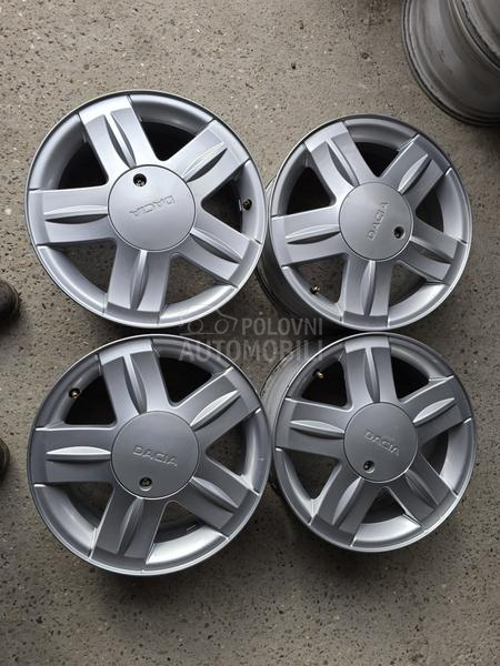 Aluminijumske felne dacia , reno 15" 4 x 100