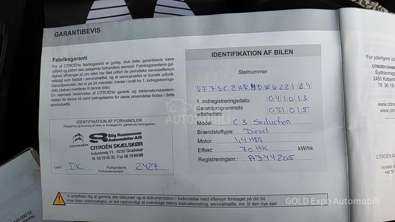 Citroen C3 1.4 HDi RESTY BRONSE