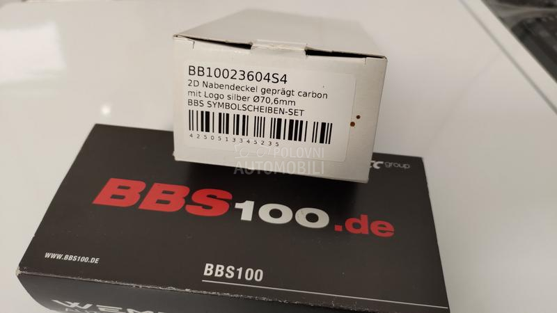 Čepovi za felne BBS 70,6mm