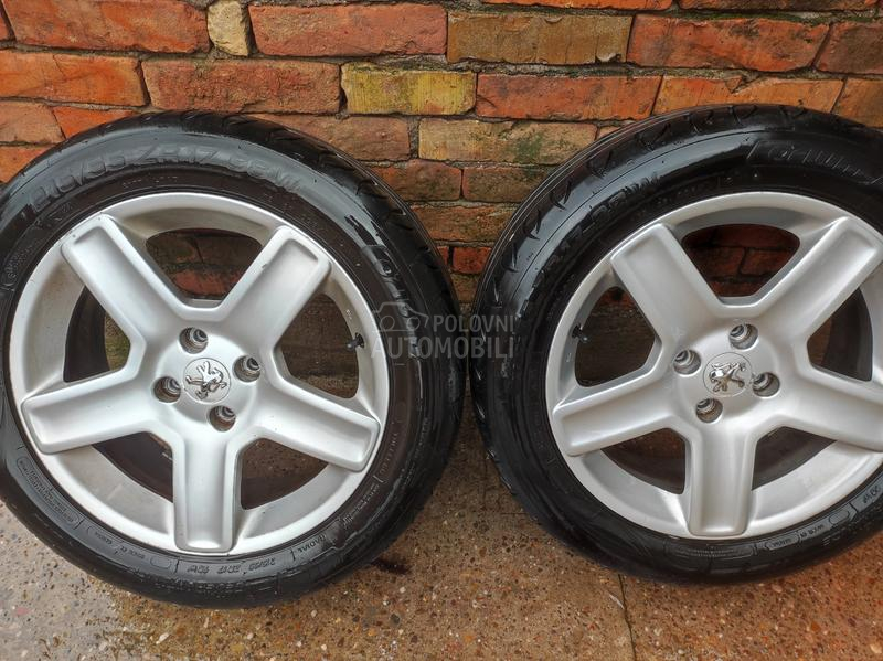 Aluminijumske felne Prugeot 17" 4 x 108