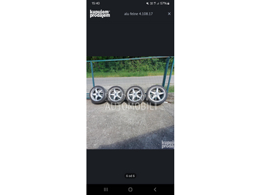 Aluminijumske felne  17" 4 x 108