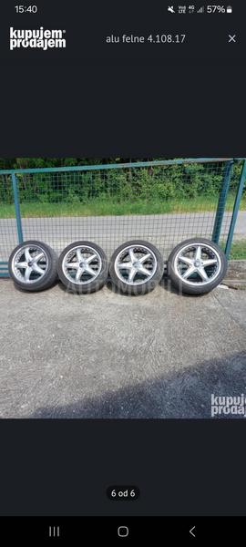 Aluminijumske felne  17" 4 x 108