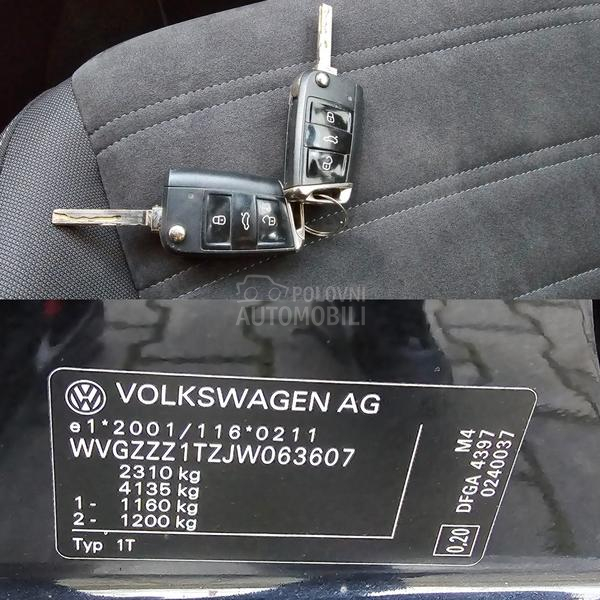 Volkswagen Touran 2.0TDI DSG 7SED.