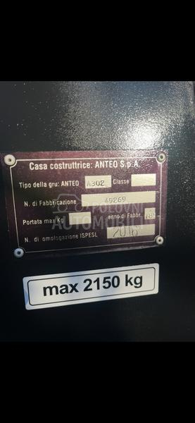 Mercedes Benz Anteo Dizalica