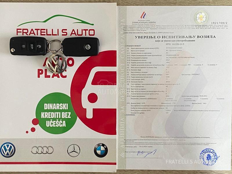 Volkswagen Golf 6 KREDlTl,RATA 131